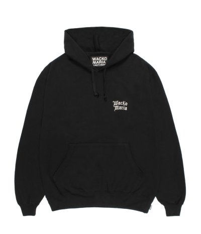 画像2: WACKO MARIA (HEAVY WEIGHT PULLOVER HOODED SWEAT SHIRT) BLACK