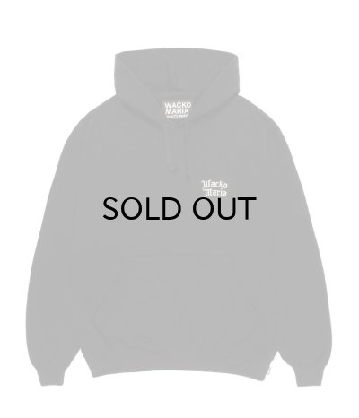 画像2: WACKO MARIA (HEAVY WEIGHT PULLOVER HOODED SWEAT SHIRT) BLACK
