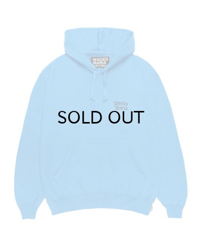 画像2: WACKO MARIA (HEAVY WEIGHT PULLOVER HOODED SWEAT SHIRT) BLUE