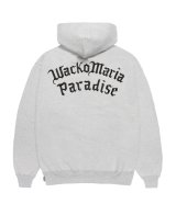 WACKO MARIA (HEAVY WEIGHT PULLOVER HOODED SWEAT SHIRT) GRAY