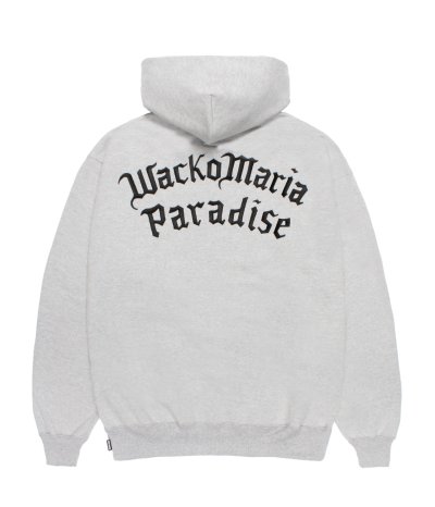 画像1: WACKO MARIA (HEAVY WEIGHT PULLOVER HOODED SWEAT SHIRT) GRAY
