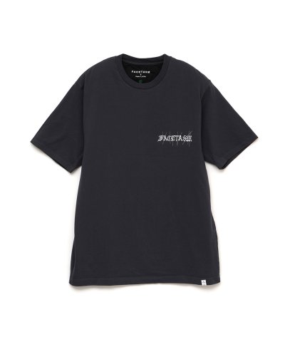 画像1: FACETASM (EMBROIDERY BASIC TEE) CHARCOAL