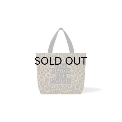 画像1: BLACK EYE PATCH (LEOPARD PATTERNED TOTE MEDIUM) MULTI