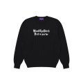 BLACK EYE PATCH (PRET-A-PORTER KNIT CREW SWEATER) BLACK