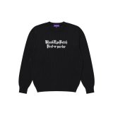 BLACK EYE PATCH (PRET-A-PORTER KNIT CREW SWEATER) BLACK
