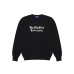 画像1: BLACK EYE PATCH (PRET-A-PORTER KNIT CREW SWEATER) BLACK (1)