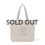 BLACK EYE PATCH (LEOPARD PATTERNED TOTE LARGE) MULTI