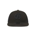BLACK EYE PATCH (B EMBLEM NEW ERA MESH CAP) BLACK