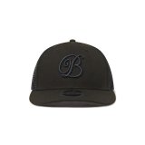 BLACK EYE PATCH (B EMBLEM NEW ERA MESH CAP) BLACK
