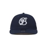 BLACK EYE PATCH (B EMBLEM NEW ERA MESH CAP) NAVY