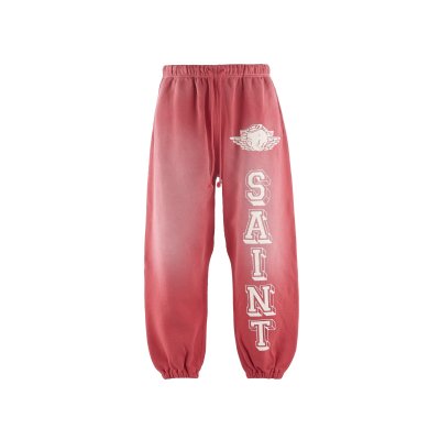 画像1: SAINT Mxxxxxx (SWEAT PANTS_BABY MICHAEL) RED