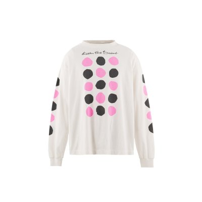 画像1: SAINT Mxxxxxx (LS T-SHIRT_DOT) WHITE