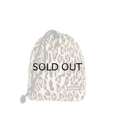画像1: WACKO MARIA (LEOPARD POUCH TYPE-2) BEIGE