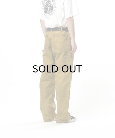画像2: KAMIYA (BORO Duck Painter Pants) YELLOW