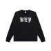 画像1: BLACK EYE PATCH (3 LETTER OE L/S TEE) BLACK (1)