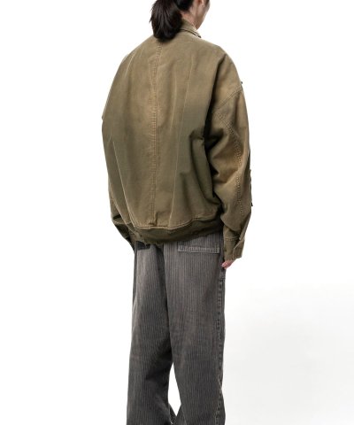 画像2: Maison MIHARA YASUHIRO (Sun Faded Like Military Jacket) KHAKI