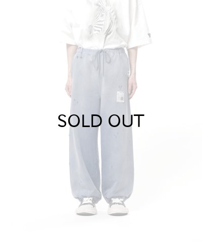 画像1: Maison MIHARA YASUHIRO (Sun Faded Like Sweat Pants) NAVY