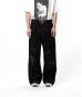 画像1: KAMIYA (BORO Duck Painter Pants) BLACK (1)