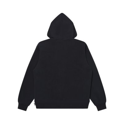 画像2: BLACK EYE PATCH (DAMAGED OG LABEL HOODIE) BLACK