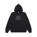 画像1: BLACK EYE PATCH (DAMAGED OG LABEL HOODIE) BLACK (1)