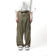 Maison MIHARA YASUHIRO (Cotton Satin Cargo Pants) D.GREEN