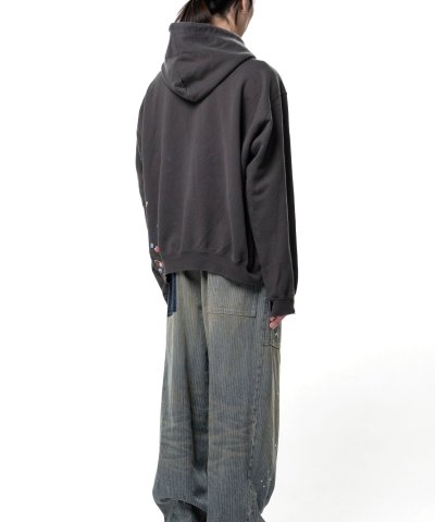 画像2: Maison MIHARA YASUHIRO (Kids Sticker Printed Hoodie) BLACK