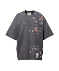 Maison MIHARA YASUHIRO (Kids Sticker Printed T-shirt) BLACK