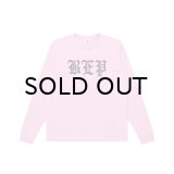 BLACK EYE PATCH (3 LETTER OE L/S TEE) PINK