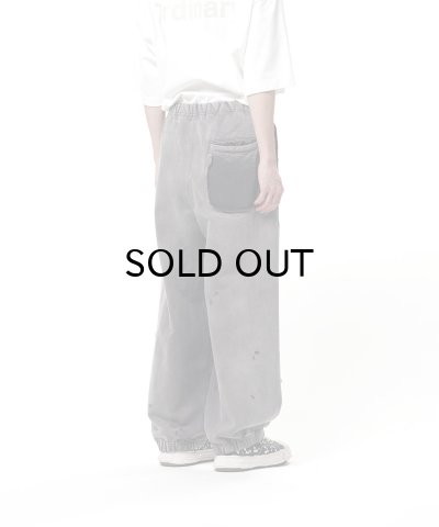 画像2: Maison MIHARA YASUHIRO (Sun Faded Like Sweat Pants) BLACK