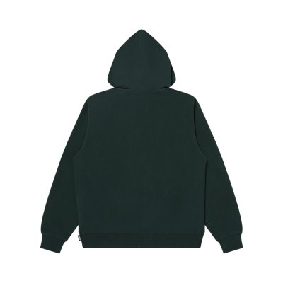 画像2: BLACK EYE PATCH (DAMAGED OG LABEL HOODIE) GREEN