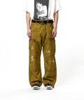 KAMIYA (BORO Duck Painter Pants) YELLOW