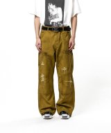KAMIYA (BORO Duck Painter Pants) YELLOW