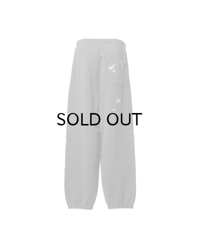 画像2: Maison MIHARA YASUHIRO (Kids Sticker Printed Sweat Pants) BLACK