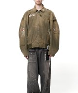 Maison MIHARA YASUHIRO (Sun Faded Like Military Jacket) KHAKI