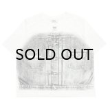 DAIRIKU (MATTTRANSFER PRINT FANCY DOBBY H-S TAG TEE) WHITE -30% OFF-