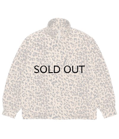 画像1: WACKO MARIA (LEOPARD BAGGIES JACKET) BEIGE