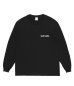 画像2: WACKO MARIA (WASHED HEAVY WEIGHT CREW NECK LONG SLEEVE T-SHIRT TYPE-3) BLACK (2)