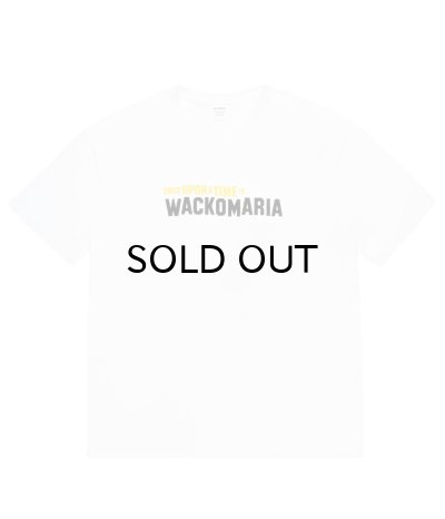 画像1: WACKO MARIA (WASHED HEAVY WEIGHT CREW NECK T-SHIRT TYPE-5) WHITE