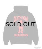 WACKO MARIA (DEATH ROW RECORD HEAVY WEIGHT PULLOVER HOODED SWEAT SHIRT) BLACK