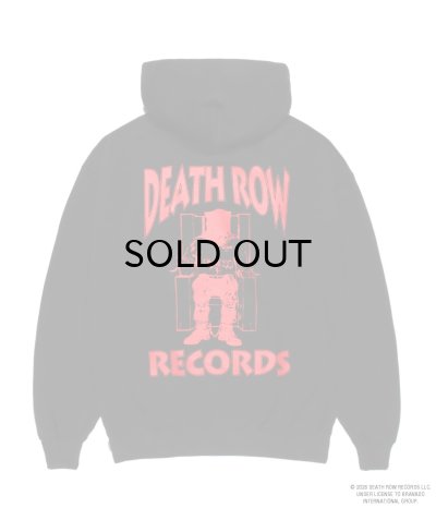画像2: WACKO MARIA (DEATH ROW RECORD HEAVY WEIGHT FULL ZIP HOODED SWEAT SHIRT) BLACK