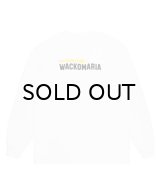WACKO MARIA (WASHED HEAVY WEIGHT CREW NECK LONG SLEEVE T-SHIRT TYPE-3) WHITE