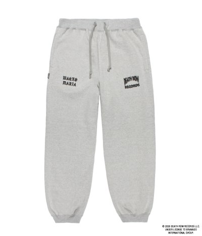 画像1: WACKO MARIA (DEATH ROW RECOED HEAVY WEIGHT SWEAT PANTS) GRAY