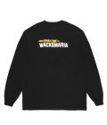 WACKO MARIA (WASHED HEAVY WEIGHT CREW NECK LONG SLEEVE T-SHIRT TYPE-3) BLACK