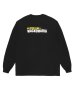 画像1: WACKO MARIA (WASHED HEAVY WEIGHT CREW NECK LONG SLEEVE T-SHIRT TYPE-3) BLACK (1)