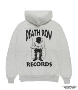 WACKO MARIA (DEATH ROW RECORD HEAVY WEIGHT PULLOVER HOODED SWEAT SHIRT) GRAY