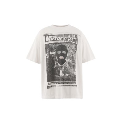 画像1: SAINT Mxxxxxx (JR_SS T-SHIRT_MASK) WHITE