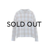 SAINT Mxxxxxx (RAYON SHIRT_CHECK) BLUE