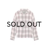 SAINT Mxxxxxx (RAYON SHIRT_CHECK) RED
