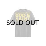 SAINT Mxxxxxx (SS T-SHIRT_GOD SAINT) BLACK