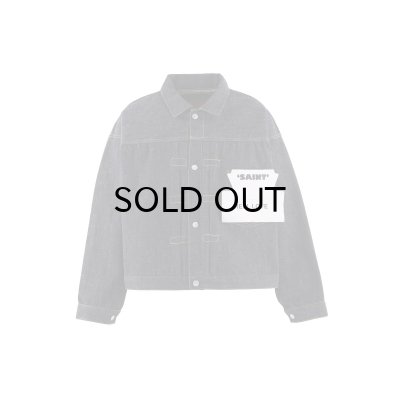 画像1: SAINT Mxxxxxx (BBJ_DENIM JACKET_REGID) BLUE